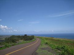 カウアイ島の道路
